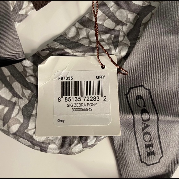 Coach Ponytail Scarf - Picture 1 of 2